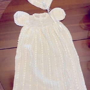 Heirloom christening gown
